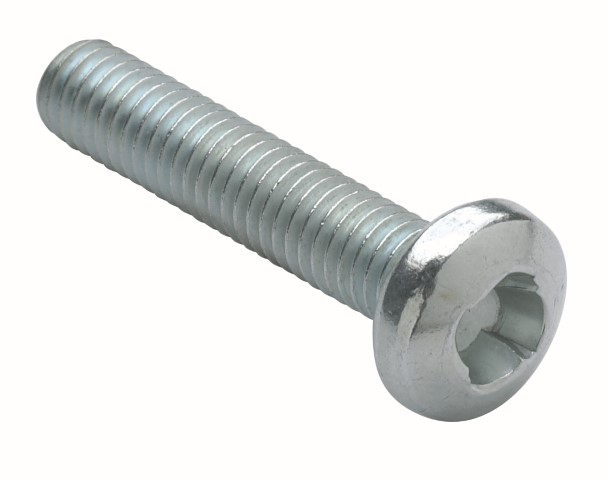 SECURITY MTS SCREW PAN ZINC M4 X 12MM ONE WAY POZI (PZ2)